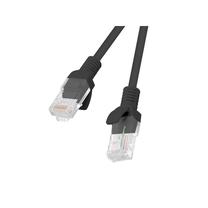 Провод Lanberg UTP CAT6 RJ-45 8P8C, RJ-45 8P8C, 0.25 м, черный цв.