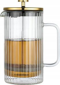 Kavinukas French Press Klausberg 7761, 1 l, skaidri sp./aukso sp.