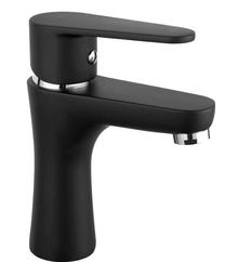 Izlietņu jaucējkrāns Ferro Cordoba Black BCD2BL, melna krās.