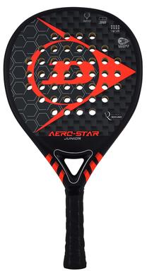 Padel tenisa rakete Dunlop Aero-Star Junior 620DN10312152, melna krās./sarkana krās.