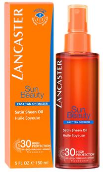 Stiprinantis įdegį aliejus Lancaster Sun Beauty Dry Oil Fast Tan Optimizer SPF30, 150 ml