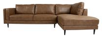 Kampinė sofa Home4you Lisbon 28539, ruda sp., 289 x 175 cm x 89 cm