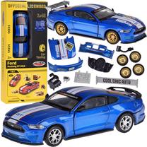 Žaislinis automobilis Ford Mustang GT, 1:42, mėlyna sp.