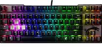 Vadu spēļu tastatūra MSI Vigor GK70 CR Cherry MX RGB, EN, melna krās.