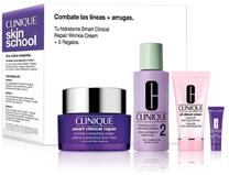 Veido priežiūros priemonių rinkinys Clinique Smart Clinical Repair Anti-Wrinkle, 145 ml, 4 vnt.