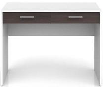 Rakstāmgalds ar atvilktnēm Nepo Plus BIU2S-BI/WE, 59 cm x 100 cm, 76 cm, brūna krās./balta krās.