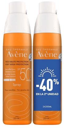 Purškiklis įdegio priežiūrai kūnui Avène Solaire Spray SPF50+, 200 ml