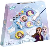 Gipsinių figūrų gaminimo rinkinys Totum Frozen Model & Paint, įvairių spalvų