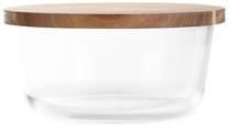 Konteiners pārtikai Homla Maira S 227259, 19 cm, caurspīdīga krās./brūna krās.