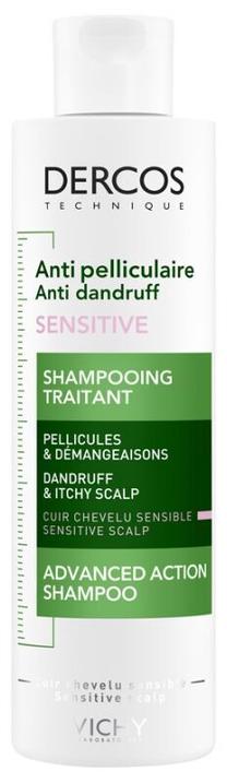 Šampūnas Vichy Dercos Anti-Dandruff Sensitive Scalp, 200 ml