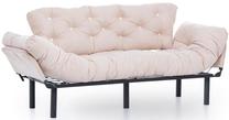 Sofa-lova Hanah Home Nitta Triple 859FTN1360, kreminė sp., 49 x 227 cm x 75 cm