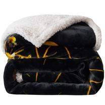 Pledas KFA-18, aukso/balta/juoda, 200 cm x 220 cm