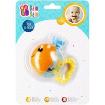 Barškutis BamBam Fish, oranžinė sp.
