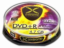 Ierakstāms kompaktdisks Extreme, 4.7 GB, 10gab.