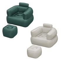 Надувное кресло Bestway Comfi Cube, 107 см x 99 см, белый цв./зеленый цв.