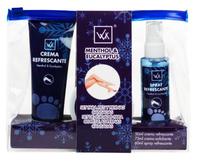 Kūno priežiūros rinkinys Walkiria Menthol Eucalyptus, 3 vnt.