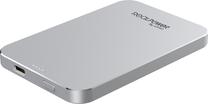 Lādētājs-akumulators (Power bank) Realpower PB-5000 Mag, 5000 mAh, 18.5 - 20 W, sudraba krās.