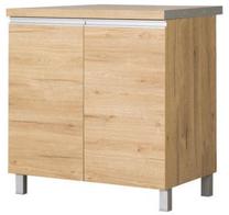 Apatinė virtuvinė spintelė Bodzio Monia 800 x 520 x 860 mm, ruda (pažeista pakuotė)