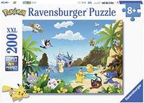Dėlionė Ravensburger Pokemon 12840, 36 cm x 49 cm, 200 vnt., įvairių spalvų