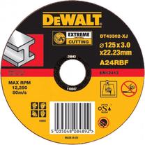 Pjovimo diskas kampiniam šlifuokliui Dewalt, 125 mm x 3 mm x 22.23 mm