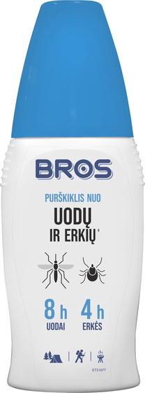 Priemonė nuo uodų ir erkių Bros 001 LT, 100 ml