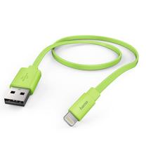 Kabelis Hama USB - Lightning USB, Lightning, 1.2 m, zaļa krās.