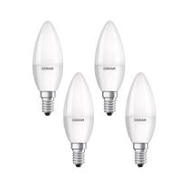 Lemputė Osram LED, B40, 2700 °K, E14, 5.7 W, 470 lm, 4 vnt.