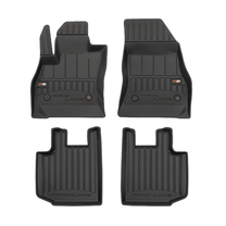 Auto paklājs, no priekšas/aizmugurē Proline 3D, Fiat 500L 2012-