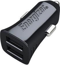 Automobilinis įkroviklis Energizer, 2 x USB, juoda sp.
