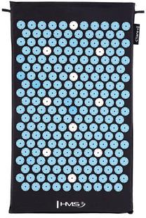 Fitnesa un jogas paklājs HMS, melna krās., 125 cm x 48 cm