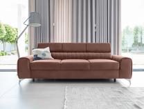 Sofa Laurence Nube 24, rožinė sp., 97 x 261 cm x 105 cm