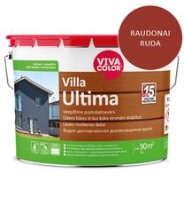 Medinių fasadų dažai Vivacolor Villa Ultima, raudonai ruda sp., 9 l