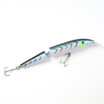 Vobleris PRO Catch BL108-1, 10 cm, balta sp./juoda sp./žydra sp.