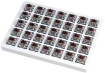 Jungiklis Keychron Mechanical Brown Switch Set Z93, skaidri sp./ruda sp.