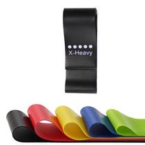 Pasipriešinimo guma Tomaz Sport Rubber-Loop 10480727, 60 cm x 5 cm x 0.05 cm, juoda sp.