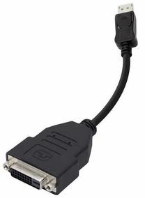 Vads Club 3D DisplayPort To DVI-D Single Displayport, DVI-D, 0.11 m, melna krās.