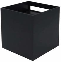 Sieninis lauko šviestuvas LED Line Lite Cube, 3W, LED, IP44, juoda sp., 10 cm x 10 cm