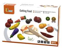 Наборы для игровой кухни VIGA Cutting Food, многоцветный