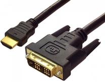 Vads Brackton DVI-D, HDMI, 2 m, melna krās.