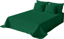 Lovatiesė NMB-009, žalia sp., 200 cm x 220 cm