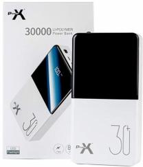 Lādētājs-akumulators (Power bank) PowerX PXQ500, 30000 mAh, balta krās.
