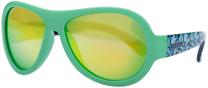 Sporta saulesbrilles Shadez Designer Leaf Print Junior, zila krās./melna krās./zaļa krās.