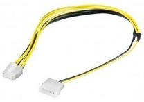 Adapteris Goobay 5.25'', EPS 8 pin male, 0.15 m