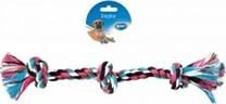 Žaislas šuniui, virvinis Duvo 3 Knots, 37.5 cm, įvairių spalvų