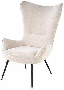 Krėslas Leisure Furniture Jukon, kreminė sp., 87 cm x 74 cm x 108 cm
