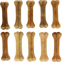 Лакомство для собак Flamingo R'Hide Bone, кожа буйвола, 1 кг, 10 шт.