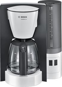 Filtra kafijas automāts Bosch TKA6A041, balta krās./pelēka krās.