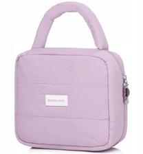 Kosmētikas soma ECarla, 18.5 cm x 13 cm, violeta krās.