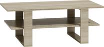 Žurnalinis staliukas, ąžuolo sp./smėlio sp., 120 cm x 60 cm x 55 cm