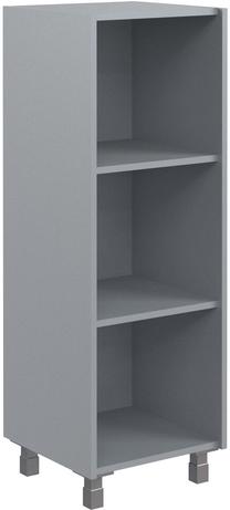 Spintelė Skyland, pilka sp., 45.6 cm x 45 cm x 132.9 cm